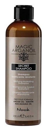 Шампунь разглаживающий и увлажняющий Магия Арганы Secret Shampoo Nook Magic Arganoil