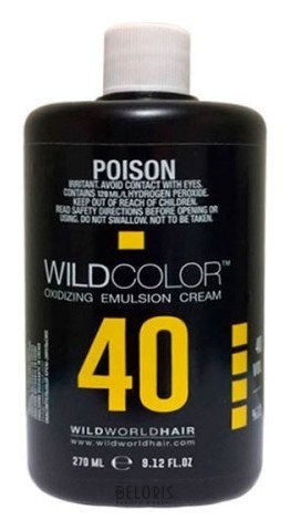 Крем-эмульсия окисляющая для краски Oxidizing Emulsion Cream 12% Oxi 40 Vol. Wild Color