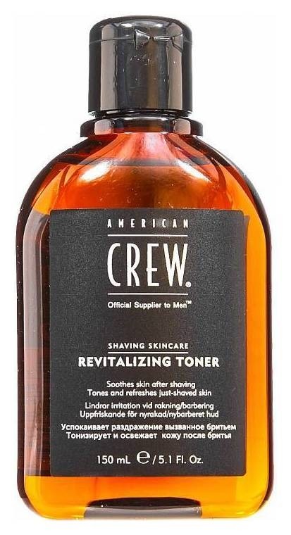 American crew revitalizing toner успокаивающий лосьон после бритья 150 мл