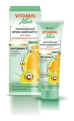 Отзыв на Крем-хайлайтер для лица увлажняющий Витаминный коктейль