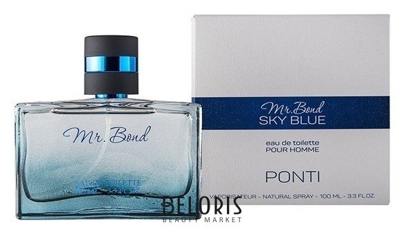 Туалетная вода Mr. Bond SKY Blue для мужчин Ponti Parfum