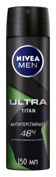 

Дезодорант-антиперспирант спрей Ultra Titan