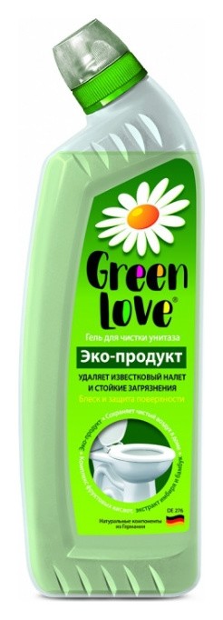 Гель для чистки унитазов Green Love