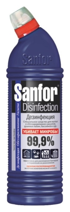 Гель чистящий дезинфицирующий Универсал  Sanfor