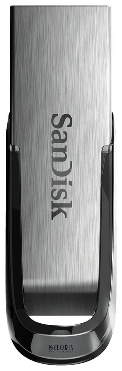 Флеш-диск 16 GB, Sandisk Ultra Flair, USB 3.0, металлический корпус, серебристый, Sdcz73-016g-g46 Sandisk