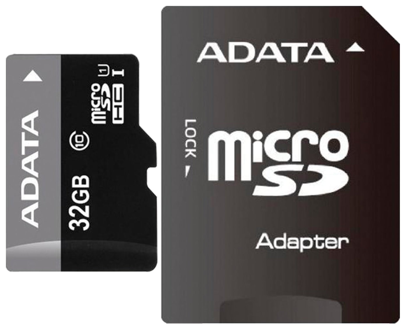 

Карта памяти Micro Sdhc, 32 GB, A-data Premier, 50 мб/сек. (Class 10), с адаптером, Ausdh32guicl10