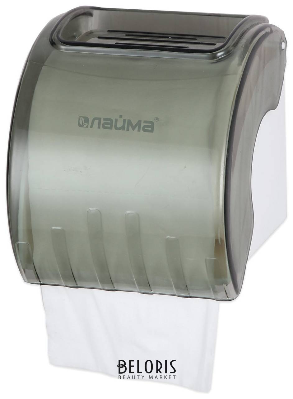 Диспенсер для туалетной бумаги в стандартных рулонах, тонированный серый, лайма, 605044 Лайма