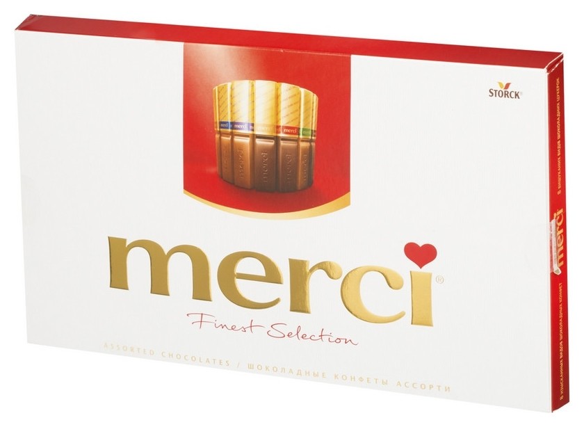 400 г  Merci