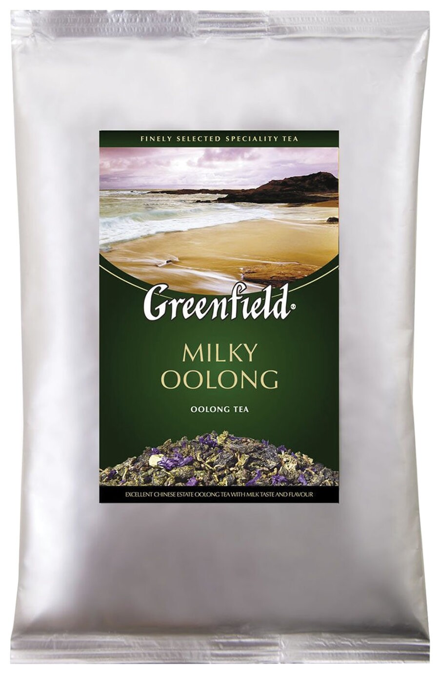 Чай Greenfield (Гринфилд) "Milky Oolong", улун, листовой, 250 г, пакет, 0980-15 Greenfield