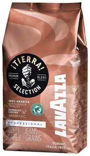 Кофе в зернах Lavazza "Tierra Selection", 1000 г, вакуумная упаковка, 4332 Lavazza