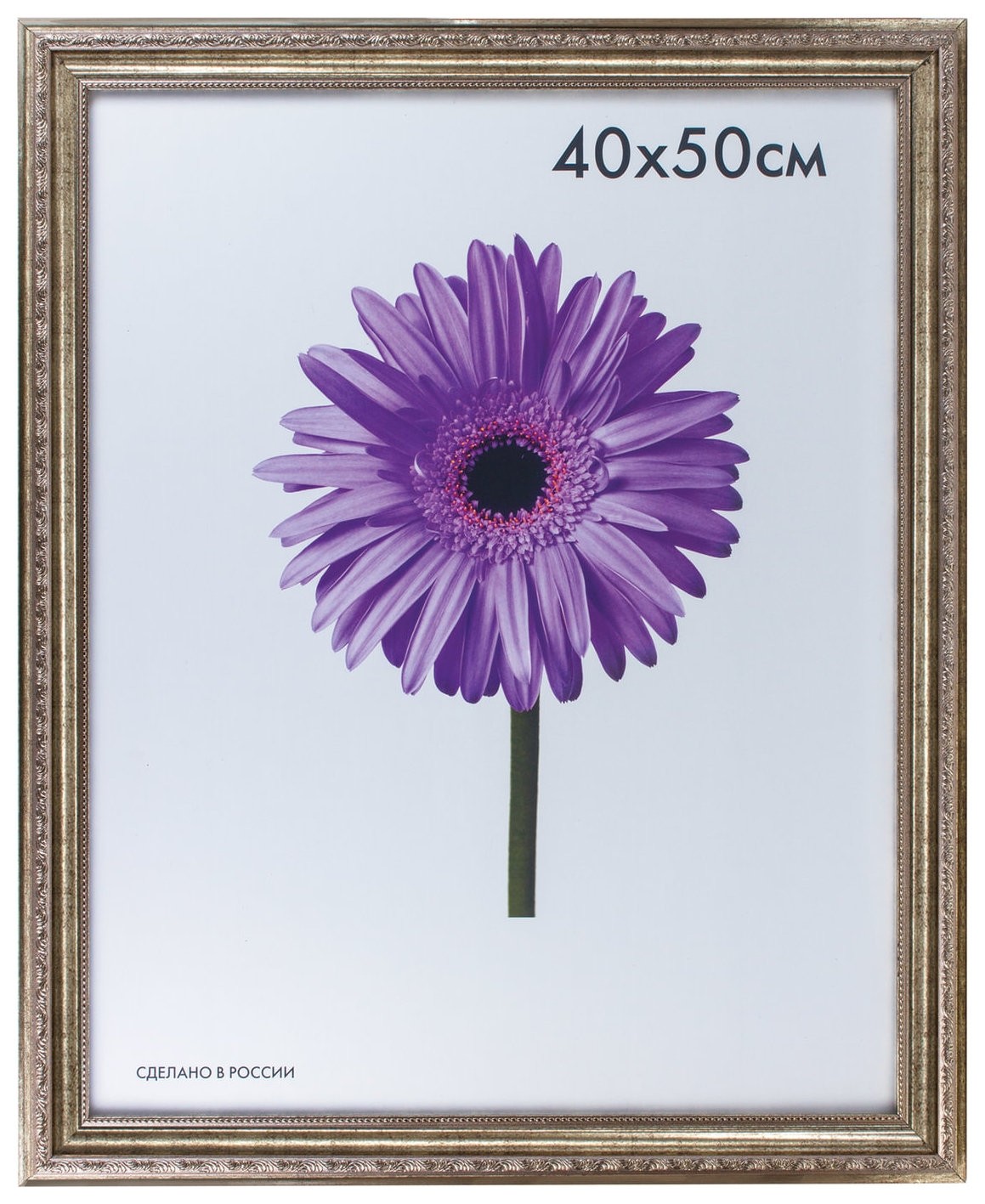 

Рамка премиум , пластик, багет 33 мм, "Dorothy", серебро, 0023-16-3330