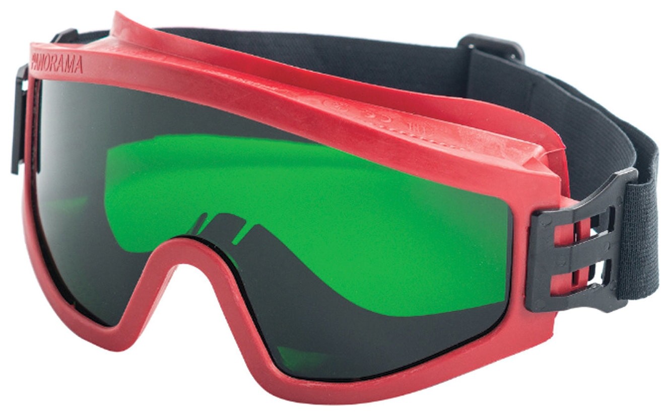 Очки защитные закрытые росомз ЗП2 Super Panorama, зеленые, прямая вентиляция, незапотевающее покрытие, ацетат целлюлозы, 30228 Росомз