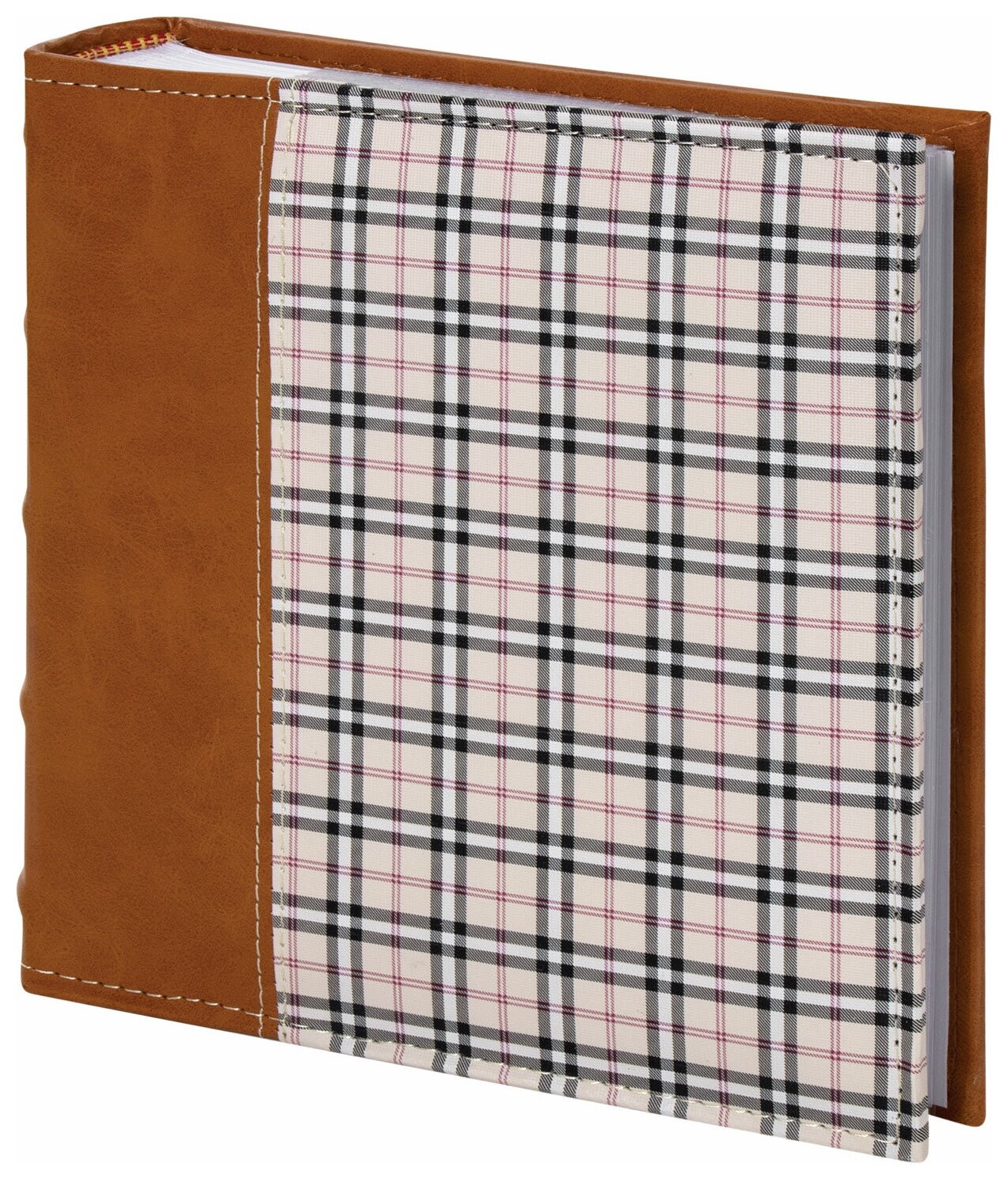 Фотоальбом на 200 фото Шотландка  Brauberg