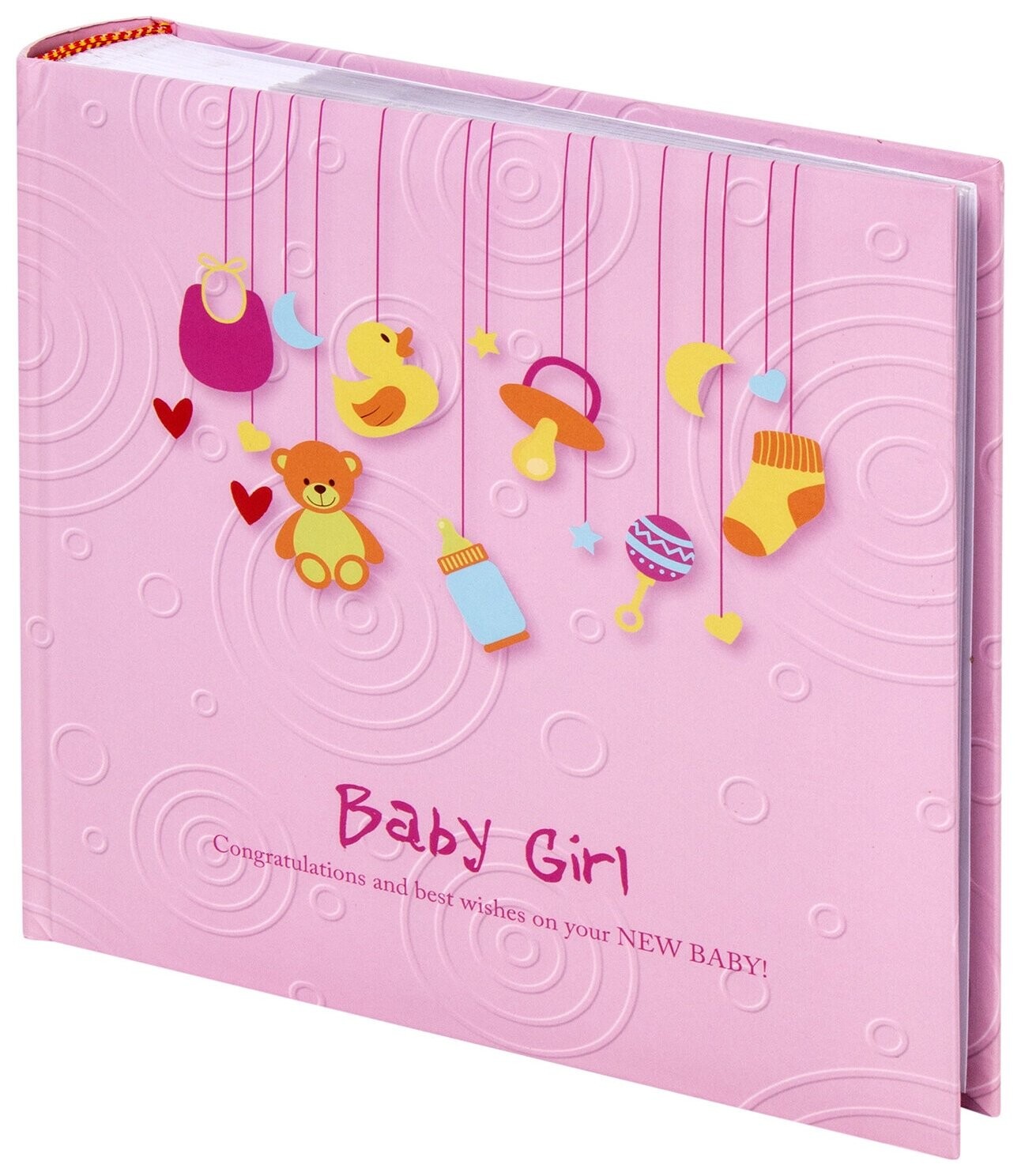 Фотоальбом на 200 фото Baby Girl  Brauberg