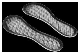 Стельки для обуви, универсальные, массажные, силиконовые, 36-41 р-р, пара, цвет прозрачный Onlitop