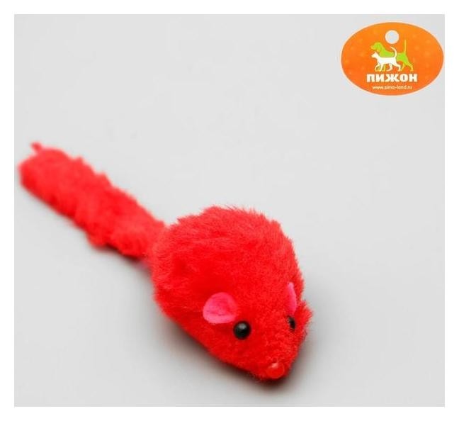 

Игрушка для кошек "Мышь малая" цветная