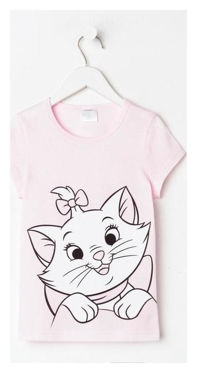 

Футболка Disney "Мари", рост 110-116 (), розовый