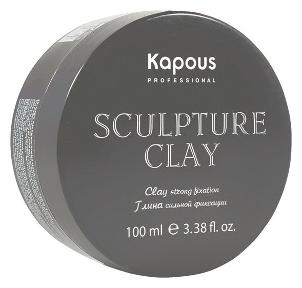 Глина для укладки волос нормальной фиксации «Sculpture Clay» Kapous Professional