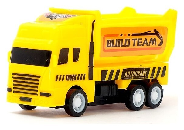 Грузовик инерционный Стройка Bliild Team Autocrane  