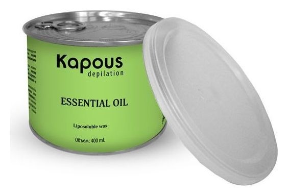 Жирорастворимый воск в банке "С эфирным маслом мелиссы"  Kapous Professional