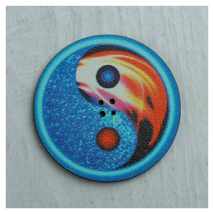 Подставка под благовония Инь-ян D=6 см  Чистое счастье