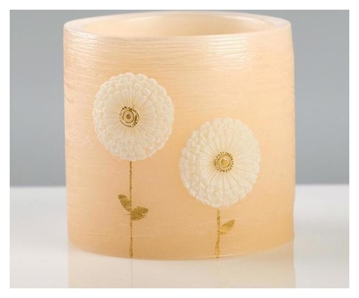 Лампион "Одуванчики круглый", 10 см, розовая Poland Trend Decor Candle