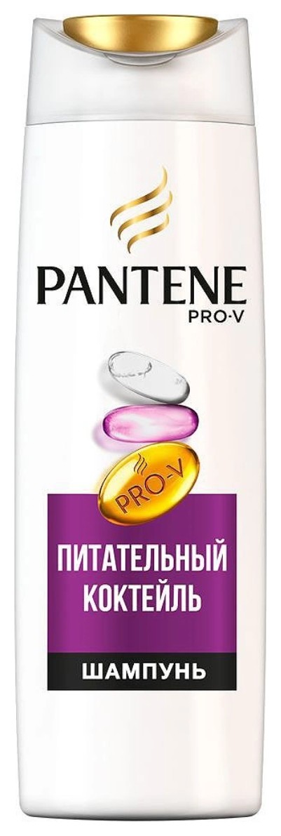 Шампунь Pro-V для тонких ослабленных волос Pantene Питательный коктейль