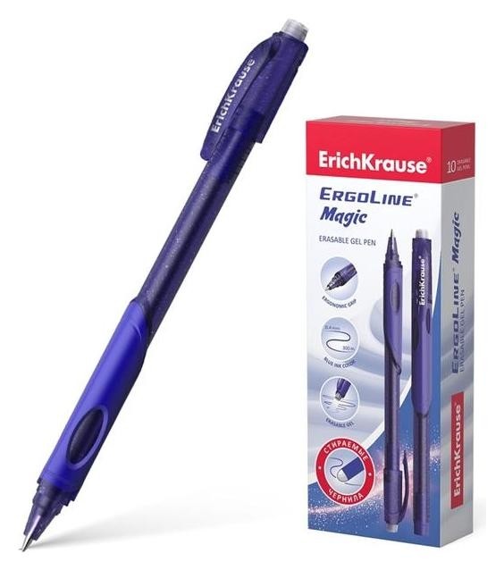 

Ручка "Пиши-стирай"гелевая Erichkrause"ergoline" Magic, чернила синие 47981