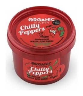 Маска для роста волос Контрастная Chilly peppers Organic Kitchen