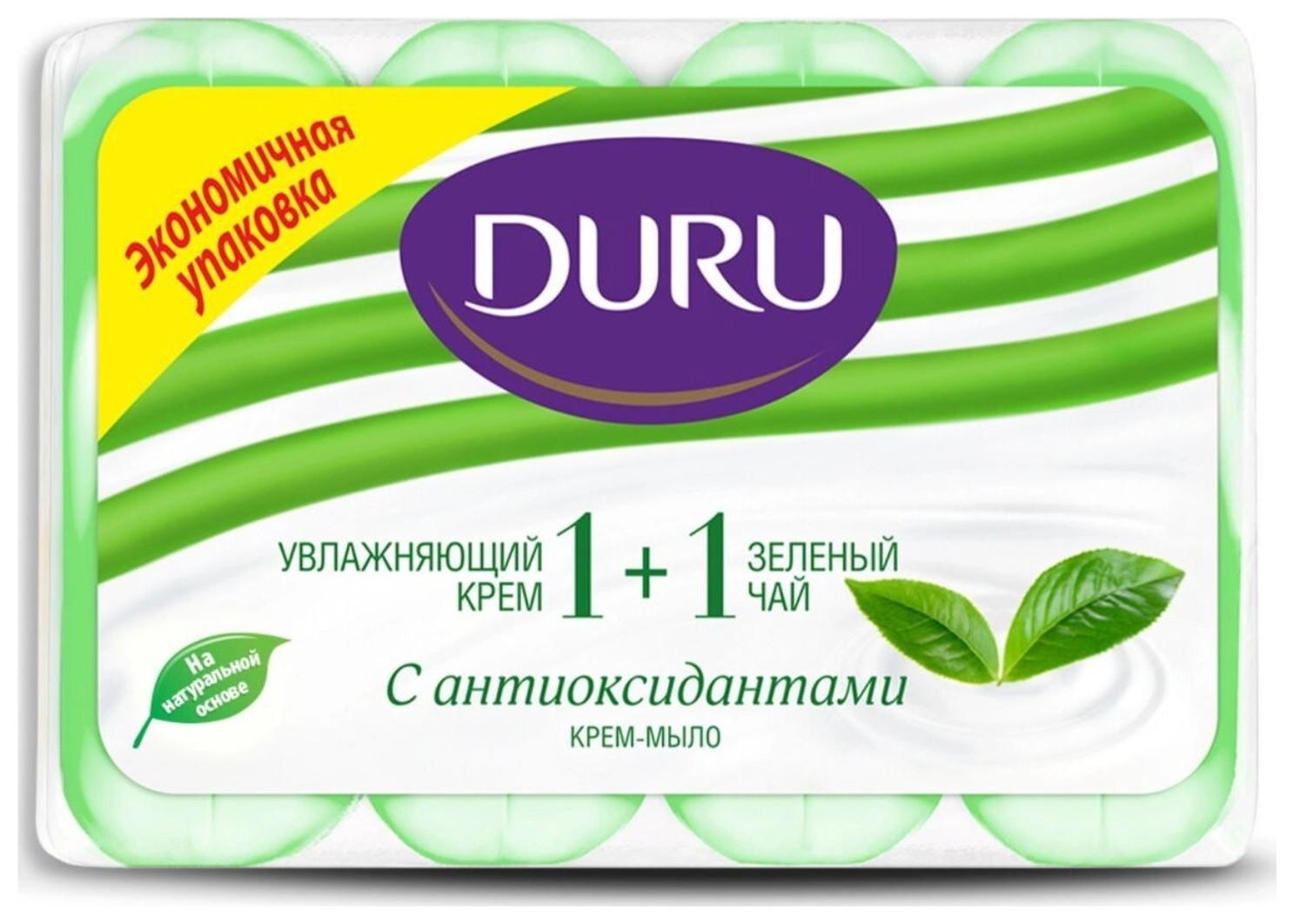 Мыло дуру. Крем-мыло Duru 1+1 зеленый чай 4*90г. Крем+мыло 1+1 