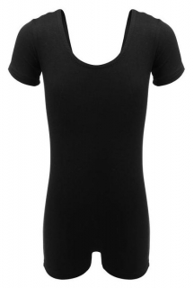 Купальник-шорты с коротким рукавом размер 38 цвет чёрный Grace dance