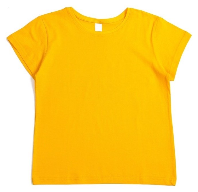 

Футболка для девочки, цвет жёлтый, рост 128-134 см