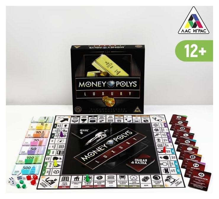

Экономическая игра «Money Polys. Luxury», 12+