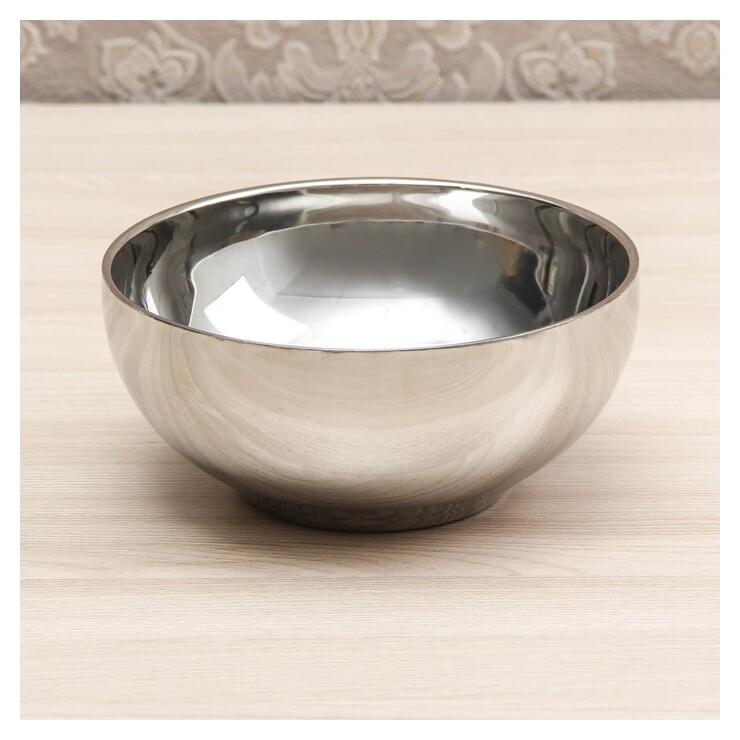 Миска с двойными стенками 400 мл "Трефор", 14 см 