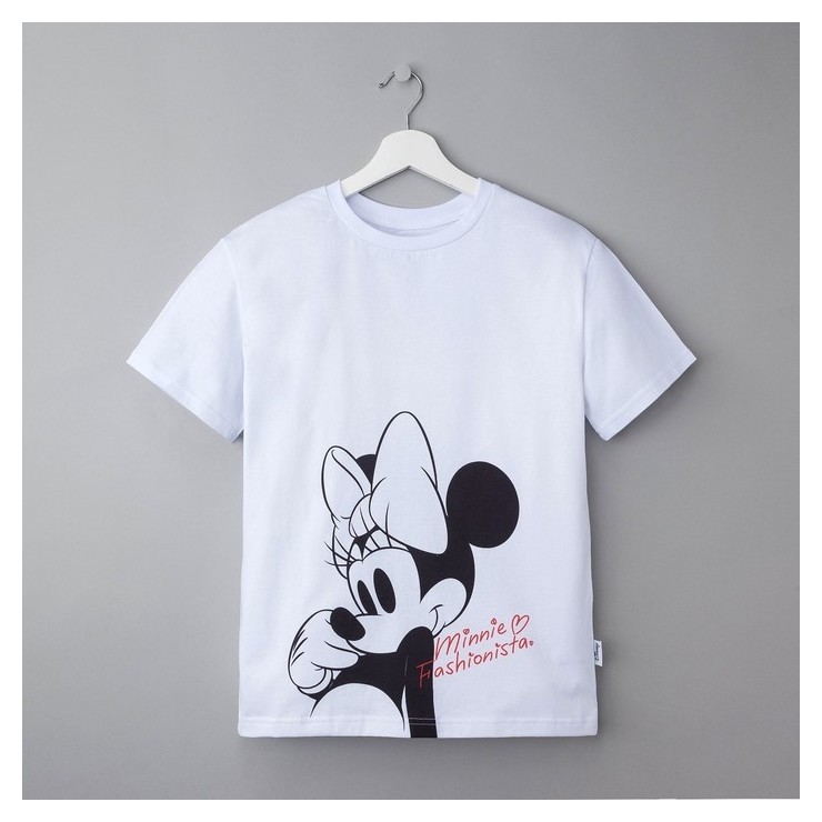 

Футболка "Minnie Fashionista" минни маус, р. , белый