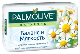 Мыло косметическое Баланс и мягкость с экстрактом ромашки и витамином Е Palmolive