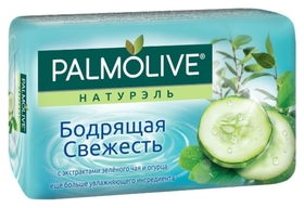 Мыло косметическое Бодрящая свежесть с экстрактом зеленого чая и огурца Palmolive