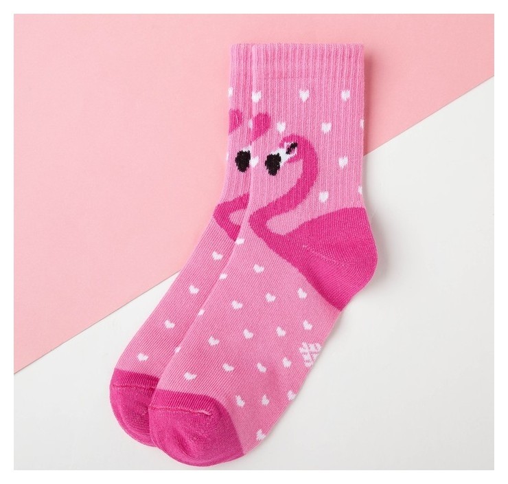 

Носки детские Kaftan "Фламинго" р-р , розовый