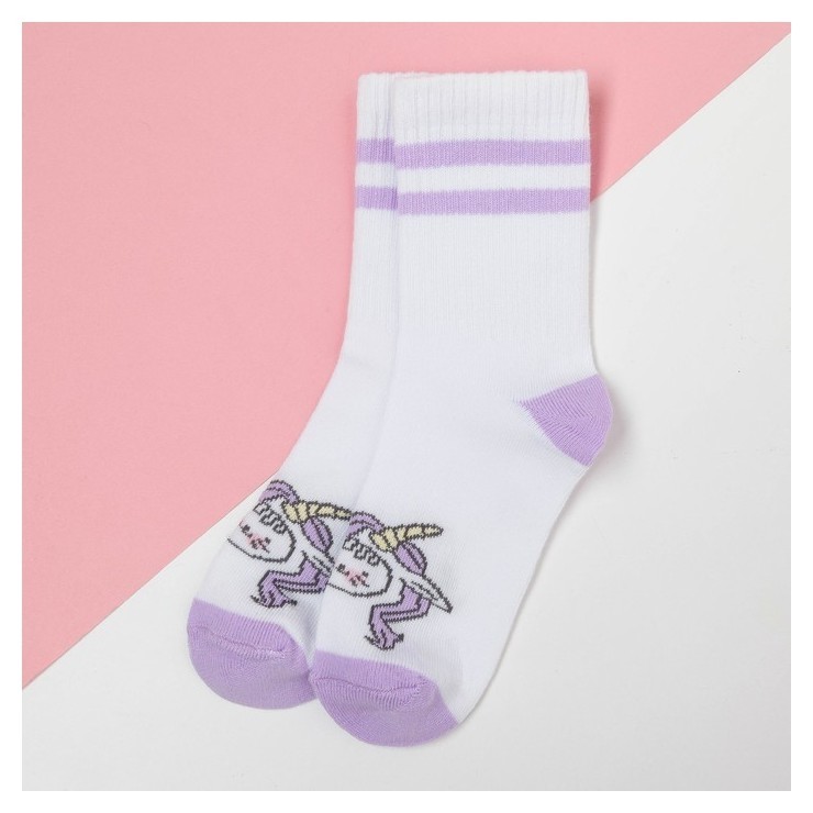 

Носки детские Kaftan "Caticorn" р-р , белый