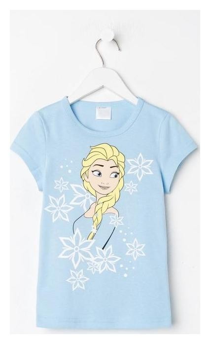 

Футболка Disney "Frozen", рост 86-92 (), голубой
