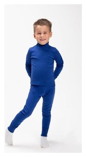 Комплект для мальчика термо (Водолазка,кальсоны) а.843/841, цвет т.синий, рост 116 см (32) TUsi