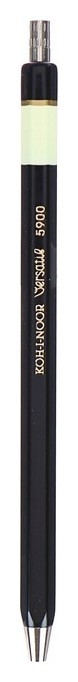 

Карандаш цанговый 2.0 мм Koh-i-noor 5900n Versatil, металл/пластик, черный корпус