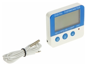 Термометр электронный Ltr-13, выносной датчик 90см, Lr44 в комплекте LuazON Home