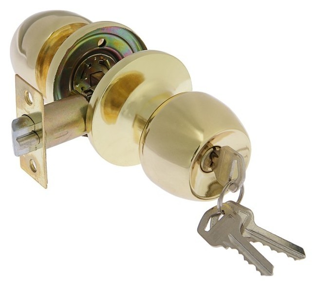 

Защелка 1103, с ключом, цвет золото