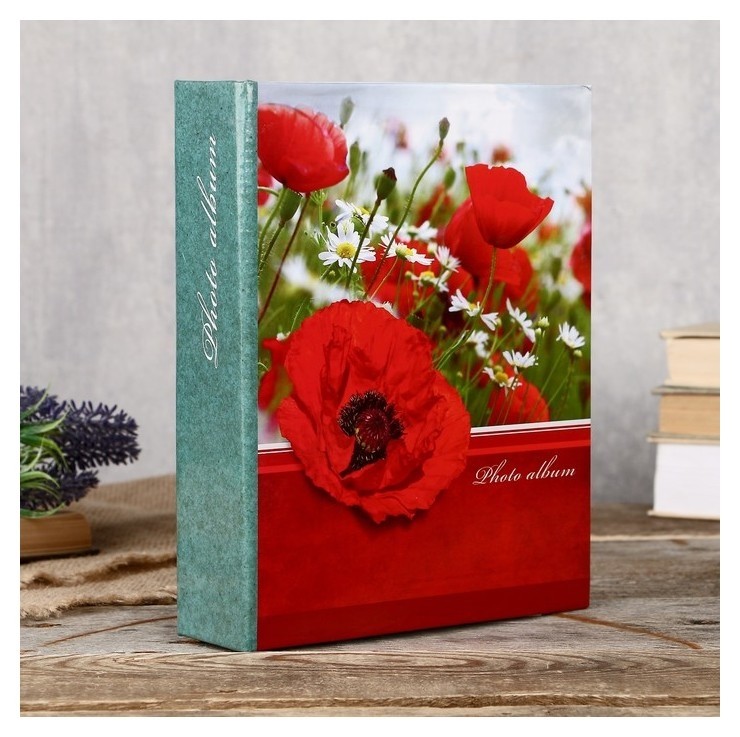 

Фотоальбом Fotografia на 200 фото, 10x15 см., "Цветы"