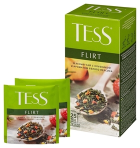 Чай зеленый теss Flirt 1,5г*25пак Tess