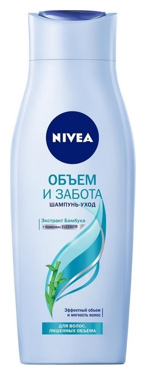 

Шампунь объем и забота