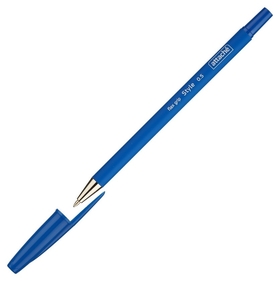 Ручка шариковая Attache Style 0,5мм прорезин.корп.синий ст. Attache