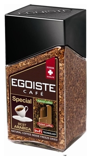 Кофе Egoiste Special растворимый,100г стекло Egoiste