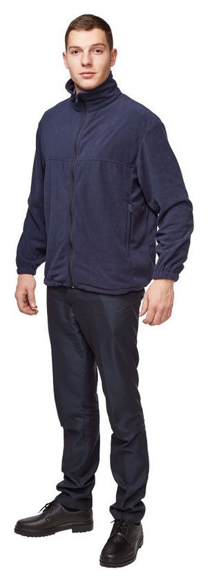 

Спец.одежда летняя толстовка флис (190 гр.) т.син.(xxxl), Темно-синий
